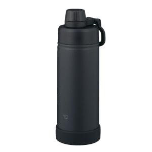 象印 SD-KA60-BM チャコールブラック 水筒 0.6L 食洗機対応 シームレスせん ハンドルつき 保冷 クールボトル