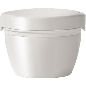 アスベル HLB-CD620S ランタス カフェ丼ランチ 620ml ホワイト 弁当箱 ランチジャー 保温 保冷 ASVEL｜ベストワン