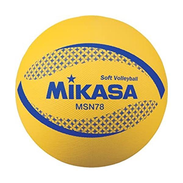 ミカサ(MIKASA) カラーソフトバレーボール 円周78cm（イエロー） MSN78-Y Y 円周...