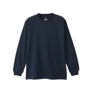 ヘインズ H5186-2 メンズ ネイビー M(2枚組) ビーフィー ロング