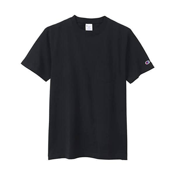 チャンピオン Tシャツ 半袖 丸首 綿100% COTTON USA ショートスリーブポケットTシャ...