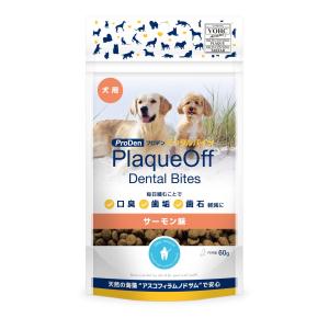 ライトハウス プロデン デンタルバイツ サーモン味 犬用 60g ペットフード 犬用おやつ 歯みがき オーラルケア