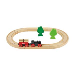 ブリオ 33042 小さな森の基本レールセット 全18ピース 対象年齢 2歳〜 電車 おもちゃ 木製 レール BRIO