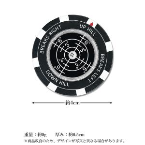 ゴルフマーカー 水平器付き パターライン 読み...の詳細画像4
