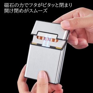 タバコケース シガレットケース メタル アルミ...の詳細画像3