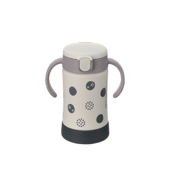 リッチェル トライ 保冷ストローマグSD ライトグレー 300ml Richell
