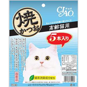 いなば CIAO チャオ 焼かつお 高齢猫用 5本の商品画像