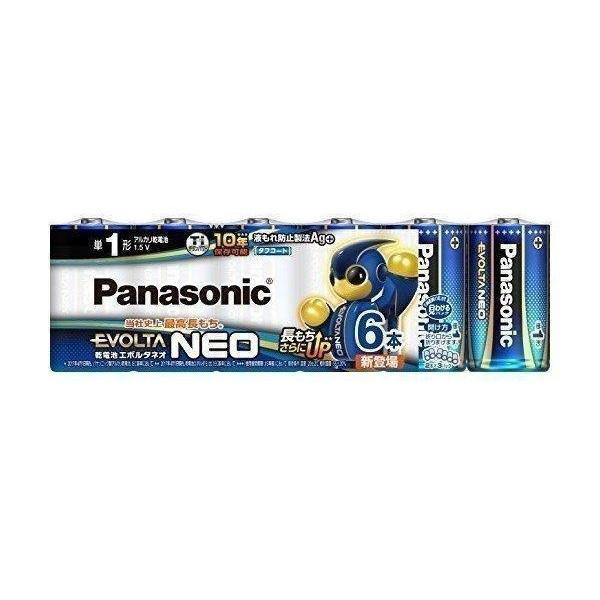 エボルタ 乾電池エボルタネオ 単1形 LR20NJ／6SW(6本入) 送料無料