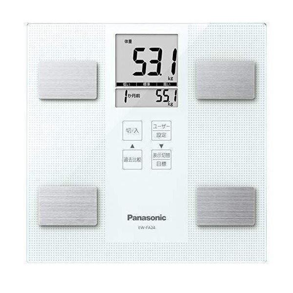 Panasonic 体組成バランス計 EW-FA24-W 送料無料