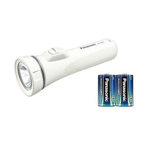 Panasonic 懐中電灯 BF-BG41K-W　エボルタNEO付き LED懐中電灯 ホワイト｜bestone1