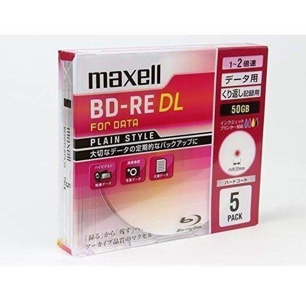 maxell BE50PPLWPA.5S 1-2倍速対応データ用ブルーレイディスク 送料無料