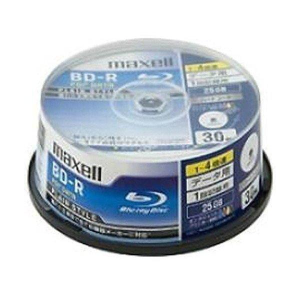 maxell データ用 BD-R BR25PPLWPB.30SP 送料無料