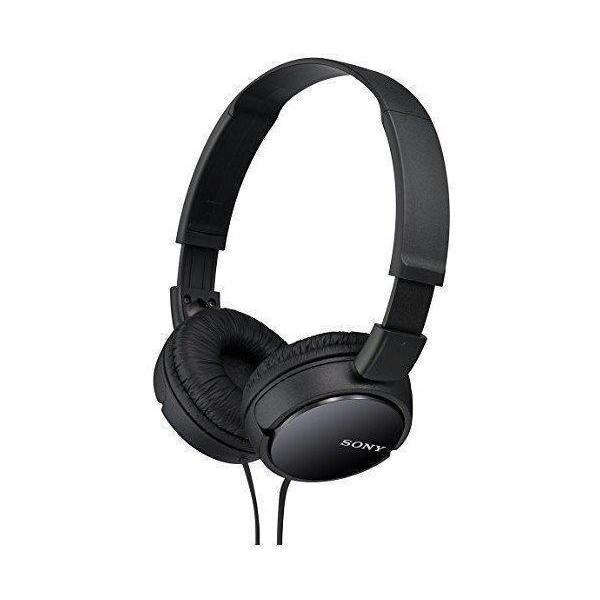SONY ヘッドバンド型ステレオ ヘッドホン ZX MDR-ZX110(B) 送料無料