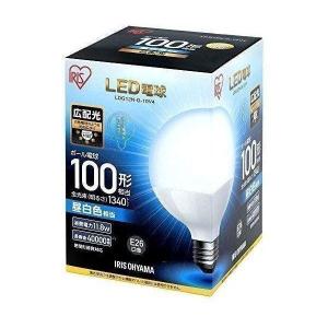 アイリスオーヤマ LED電球 E26 広配光タイプ ボール電球 100W形相当 昼白色相当 LDG12N-G-10V4 送料無料｜bestone1