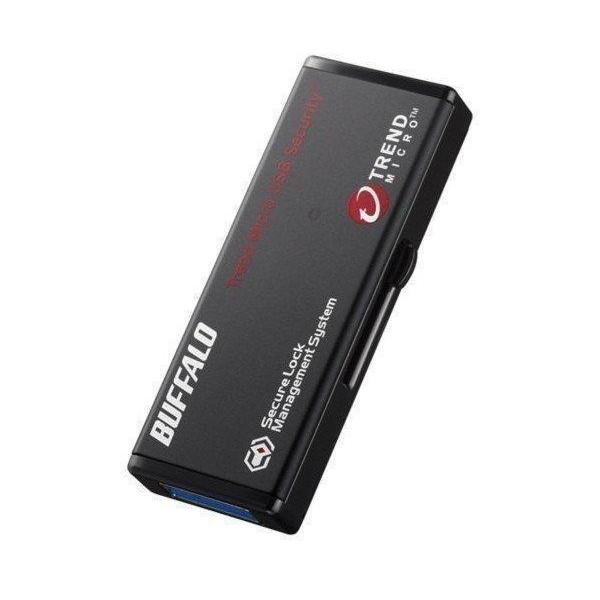 BUFFALO セキュリティーUSBメモリー ウイルスチェック 4GB  RUF3-HS4GTV 送...