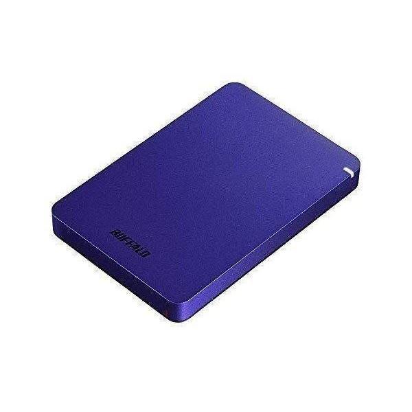 BUFFALO USB3.1(Gen.1)対応 耐衝撃ポータブルHDD 1TB ブルー HD-PGF...