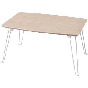 折れ脚テーブル60 ホワイト LT-6033 WHの商品画像