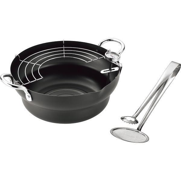 ギフト 燕熟の技 天ぷら鍋（24cm） EJTP-501