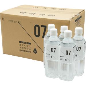 7年保存北アルプス保存水500ml24本入 62245｜bestone1