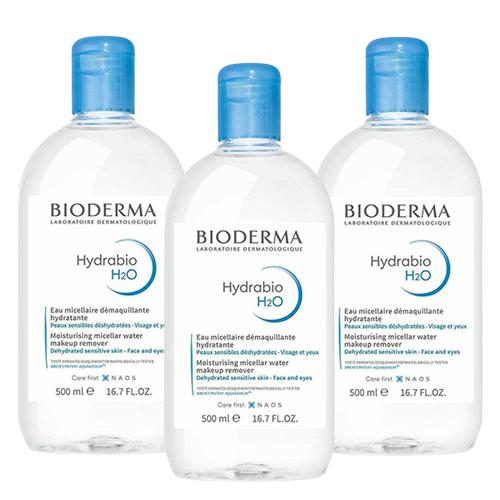ビオデルマ イドラビオ H2O エイチツーオー (青)  500ml×3本セット[9020] 送料無...