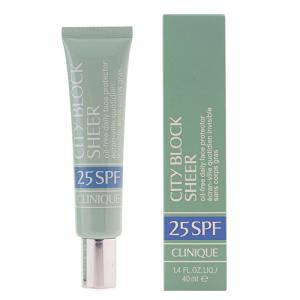 クリニーク シティブロック シアー SPF25 N 40ml SPF25 PA+[8594] メール便無料[A][TN100]｜bestone