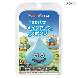 貝印 ドラゴンクエスト スライム 3Dパフ 各...の詳細画像1