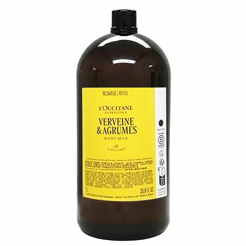 ロクシタン シトラスヴァーベナ アイスボディミルク 詰替え用 1000ml(1L) リフィル 送料無...