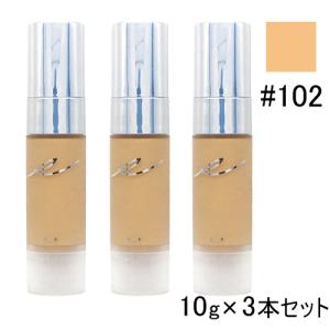 カネボウ RMK ジェルクリーミィ ファンデーション 10g×3本セット(30g) #102 SPF24 PA++ ミニサイズ メール便無料[B][P2]｜bestone