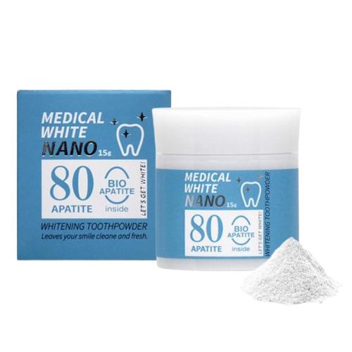 メディカルホワイト メディカルホワイト ナノ80 15g 歯みがき粉 パウダータイプ[0315] メ...