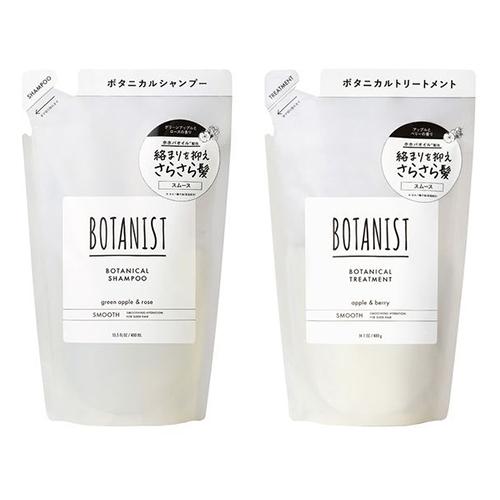 BOTANIST ボタニカルシャンプー&amp;トリートメント スムース 詰替用 400mlセット[6179...