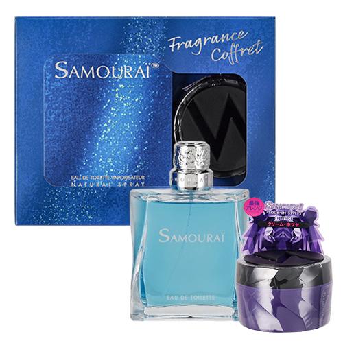 アランドロン サムライ コフレセット 25S EDT100ml＋ヘアワックス80g 香水＆フレグラン...