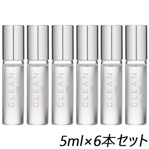 クリーン エアー オードパルファム EDP ロールオン 5ml×6個(30ml) ミニ香水(ローラー...