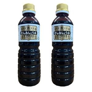 吉村醸造 サクラカネヨ さしみ 醤油 500ml ×2本の商品画像