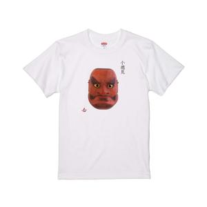 能面Tシャツ 小面・花(こおもて・はな) 半袖Tシャツ オリジナルTシャツ 