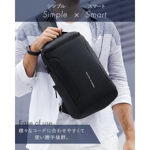 ワンショルダーバック メンズ ボディバッグ 大...の詳細画像2