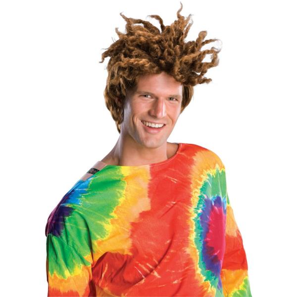 【並行輸入品】ブラウン ドレッド ウィッグ、かつら 大人用 DREADED DUDE WIG BRO...