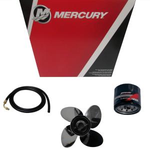 【並行輸入品】Mercury Revolution 4ブレードステンレススチールプロペラ 14 5/8 x 19P 48 857026A46 M