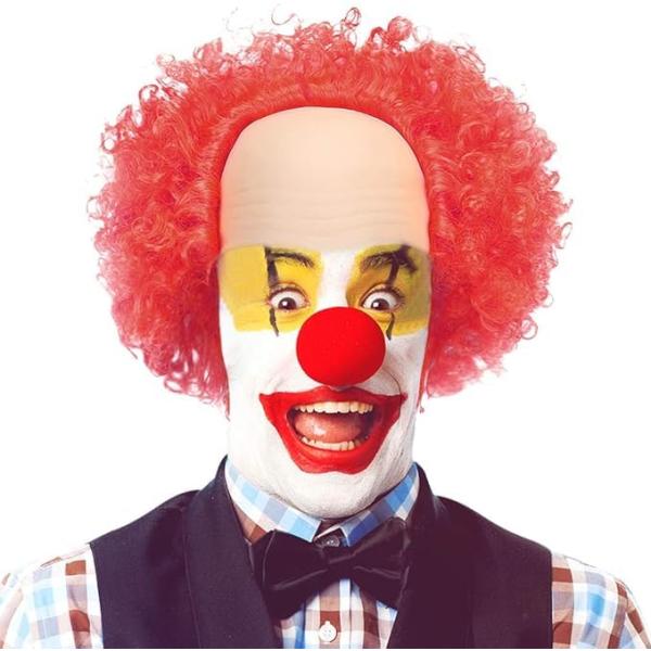 My Costume Wigs Men&apos;s It The Clown Wig (Red) One S...