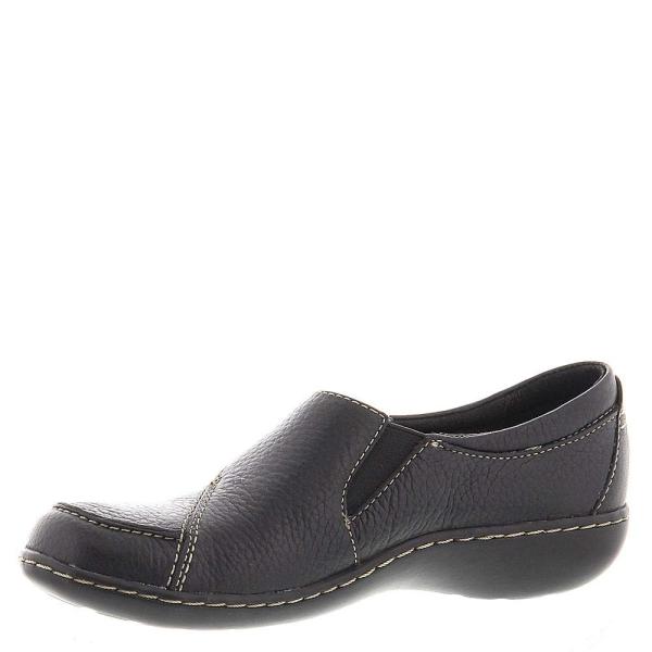 Clarks レディース Ashland Lane Q スリッポンローファー, ブラック, 24 C...