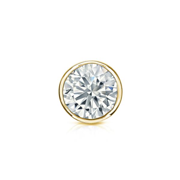 【並行輸入品】Diamond Wish 18k Yellow Gold Round SINGLE S...