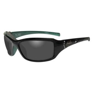 【並行輸入品】ハーレーダビッドソン レディース Tori ガスケットサングラス ブラック/グリーンス...