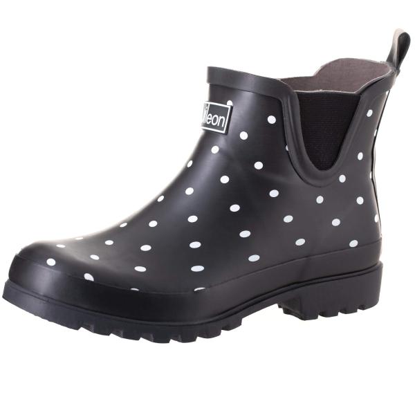 Jileon レディース カラー: ブラック Jileon Womens Ankle Height ...