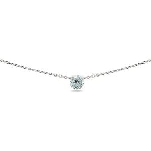 【並行輸入品】lovveスターリングシルバー6 mmラウンド基本的なキュービックジルコニアソリティア...