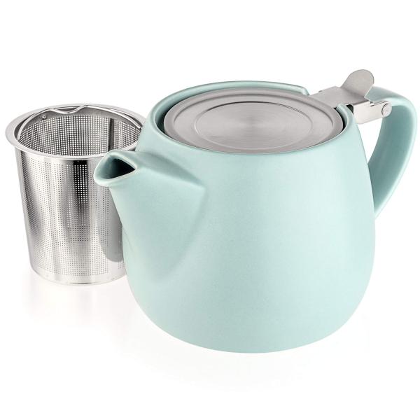 Tealyra   Pluto Porcelain Small Teapot Turquoise  ...