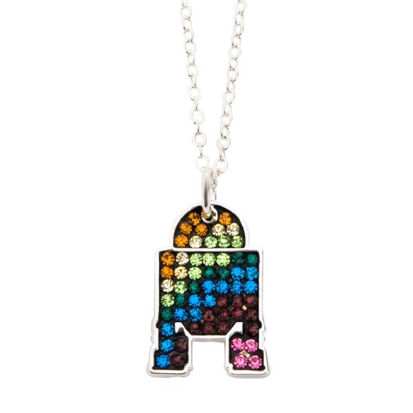 【並行輸入品】Star Wars Jewelry, Women's Silver Plated R2...