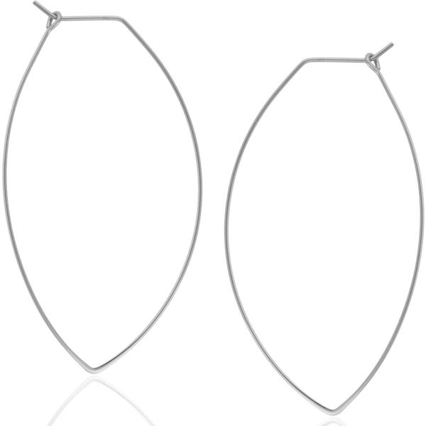 【並行輸入品】Humble Chic Marquise Threader ビッグフープピアス   軽...
