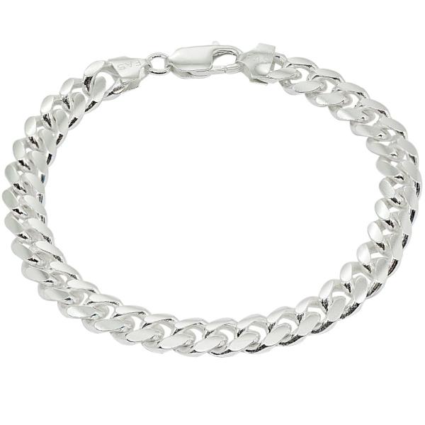 【並行輸入品】Hoops &amp; Loops 925スターリングシルバー 8mm マイアミキューバカーブ...