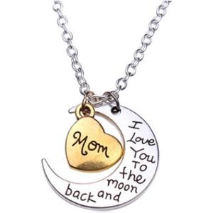 Mr.S Shop I Love You To The Moon and Back Necklace...