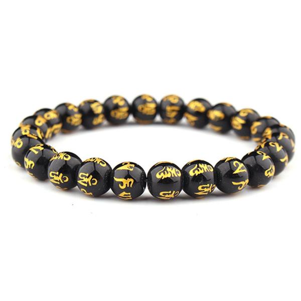 【並行輸入品】lifashion LFメンズブラック瑪瑙Obsidian Scorpio Scrip...