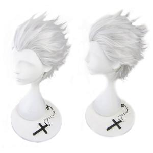 magic acgn Fate/stay night Silver White Short Stra...